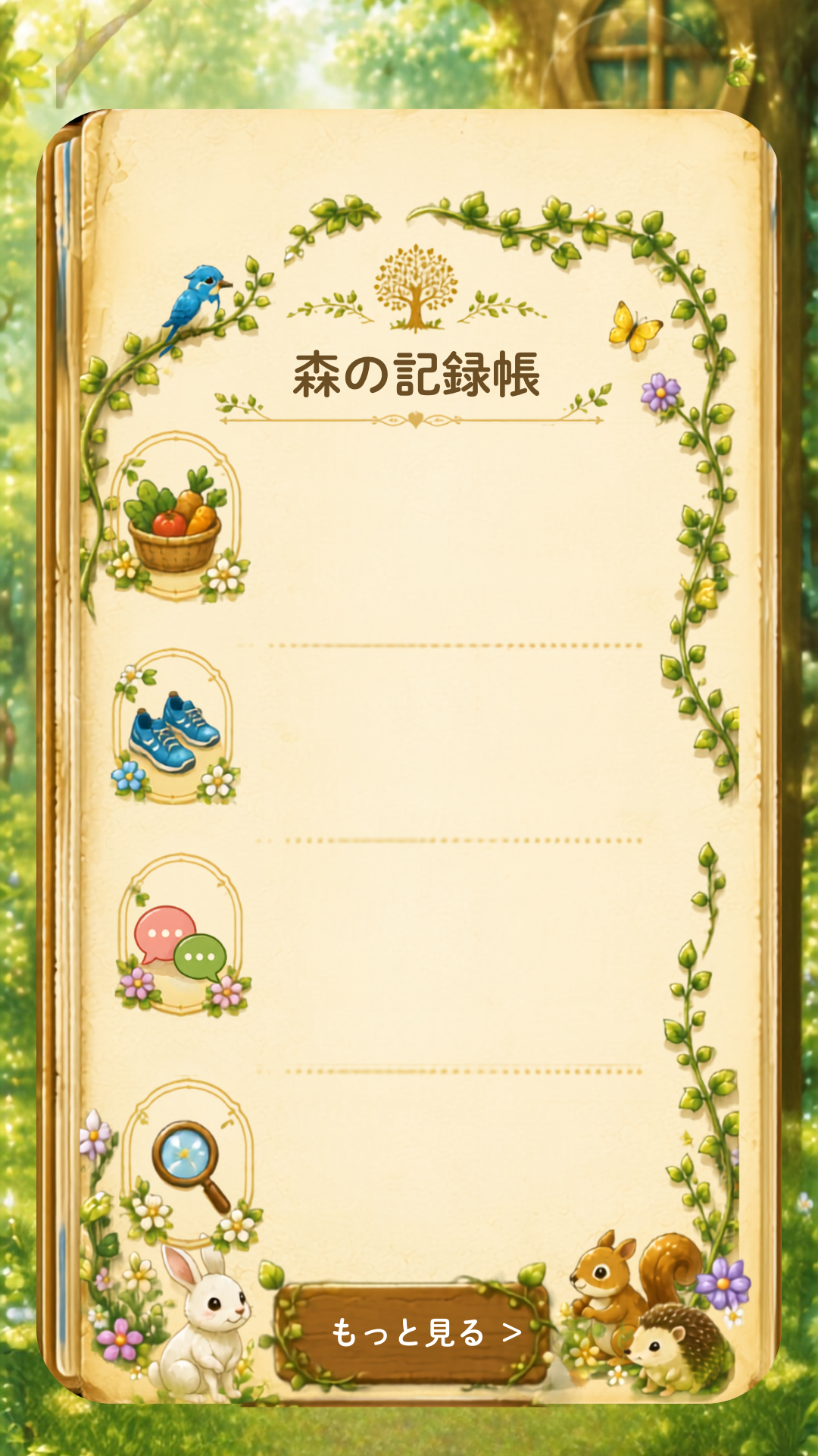 森の記録帳
